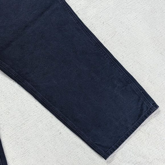 Carhartt B11-MDT Duck Canvas Loose Fit Carpenter Work Pants 43x28 Dark Blue - Picture 10 of 14